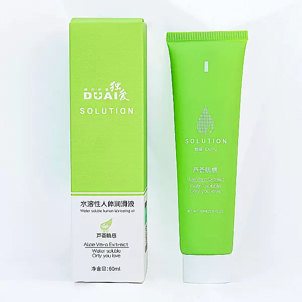 Gel bôi trơn gốc nước nhẹ dịu Solution xanh