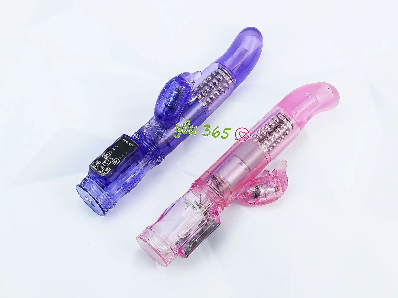 Dương vật giả đầu cong rung ngoáy xoay bi Baile
