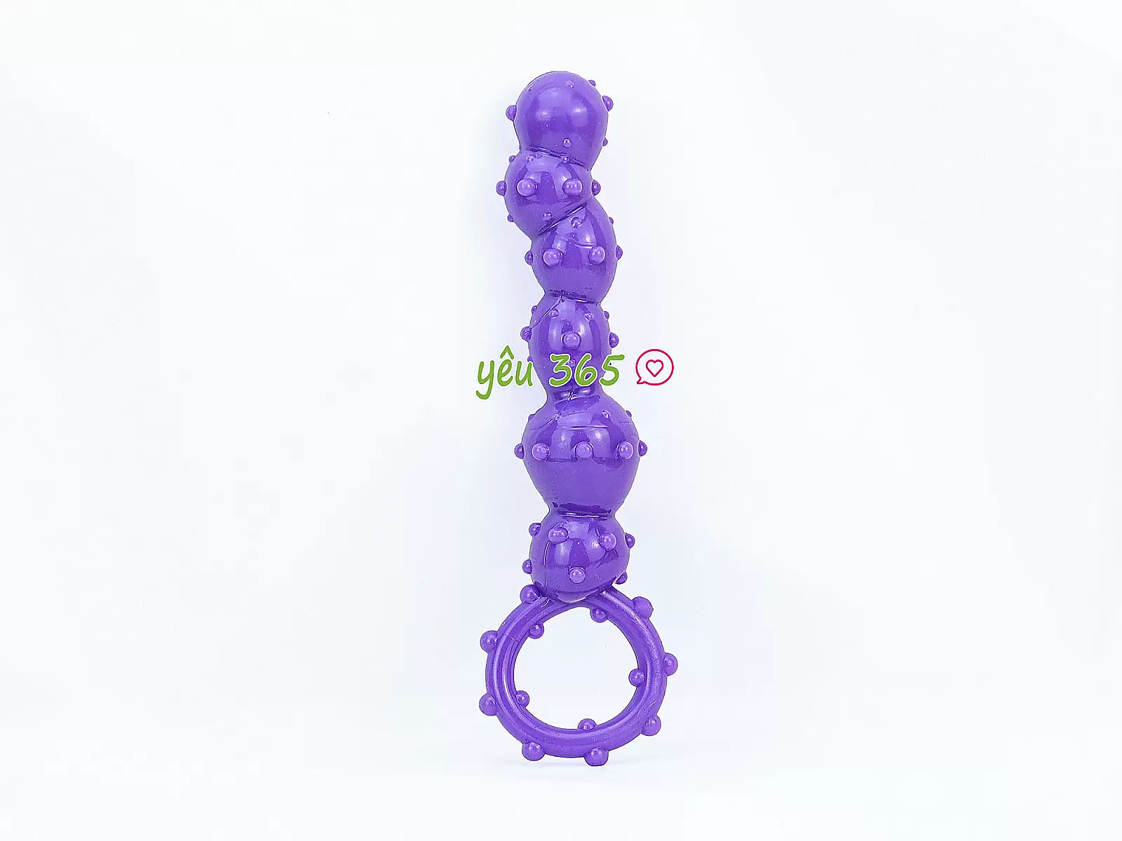 Dụng cụ kích thích hậu môn bi gai xoắn silicon Anal Beads