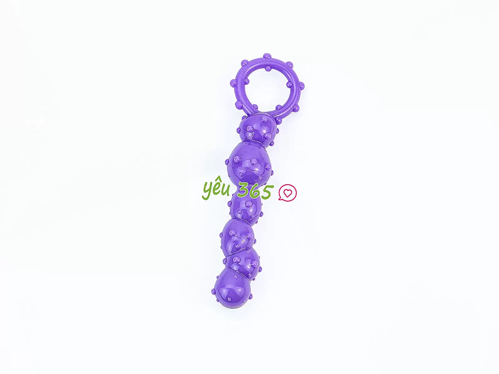 Dụng cụ kích thích hậu môn bi gai xoắn silicon Anal Beads