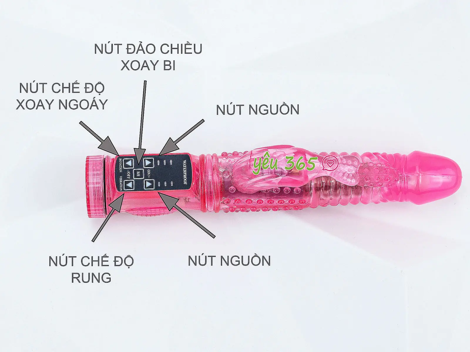 Dương vật giả rung xoay Jack Rabbit