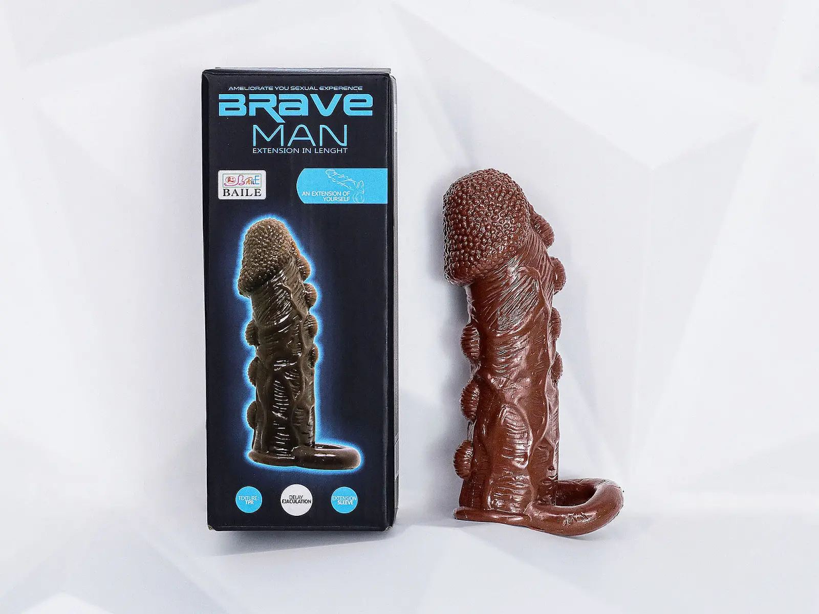 Bao đôn dên bi Brave Man da nâu có quai đeo chắc chắn