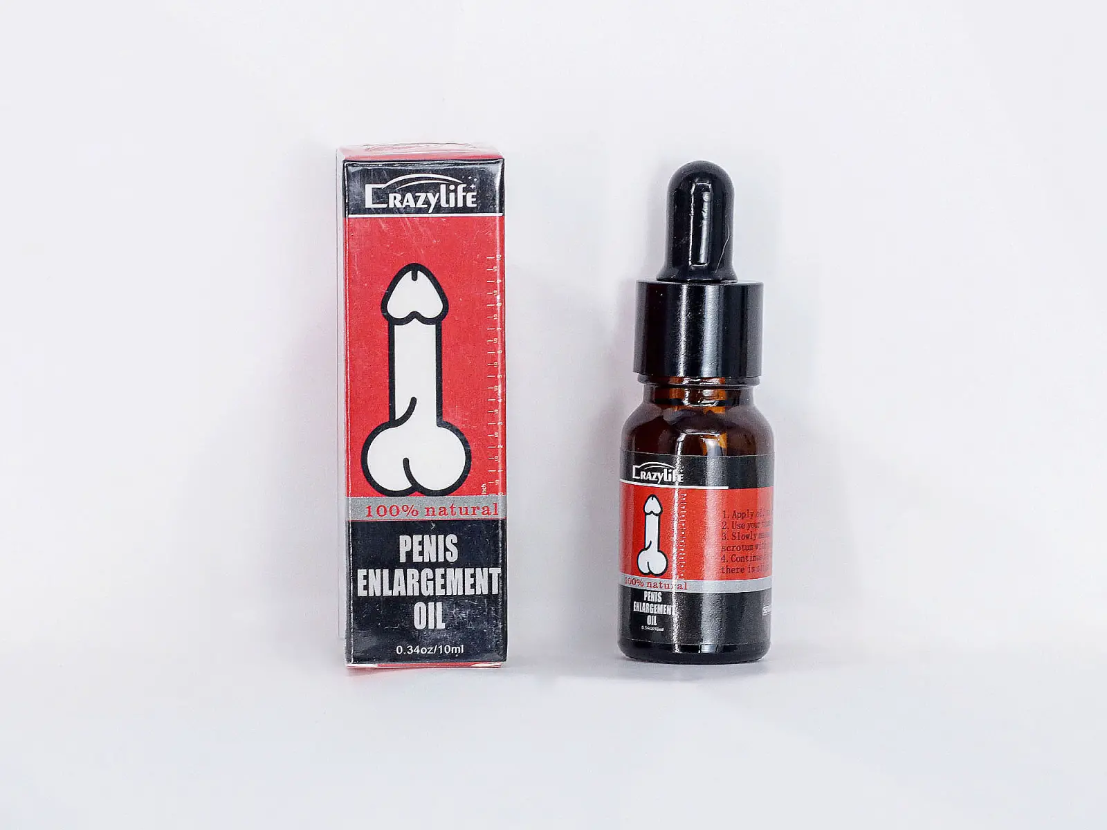 Tinh dầu CrazyLife tăng kích thước dương vật tự nhiên