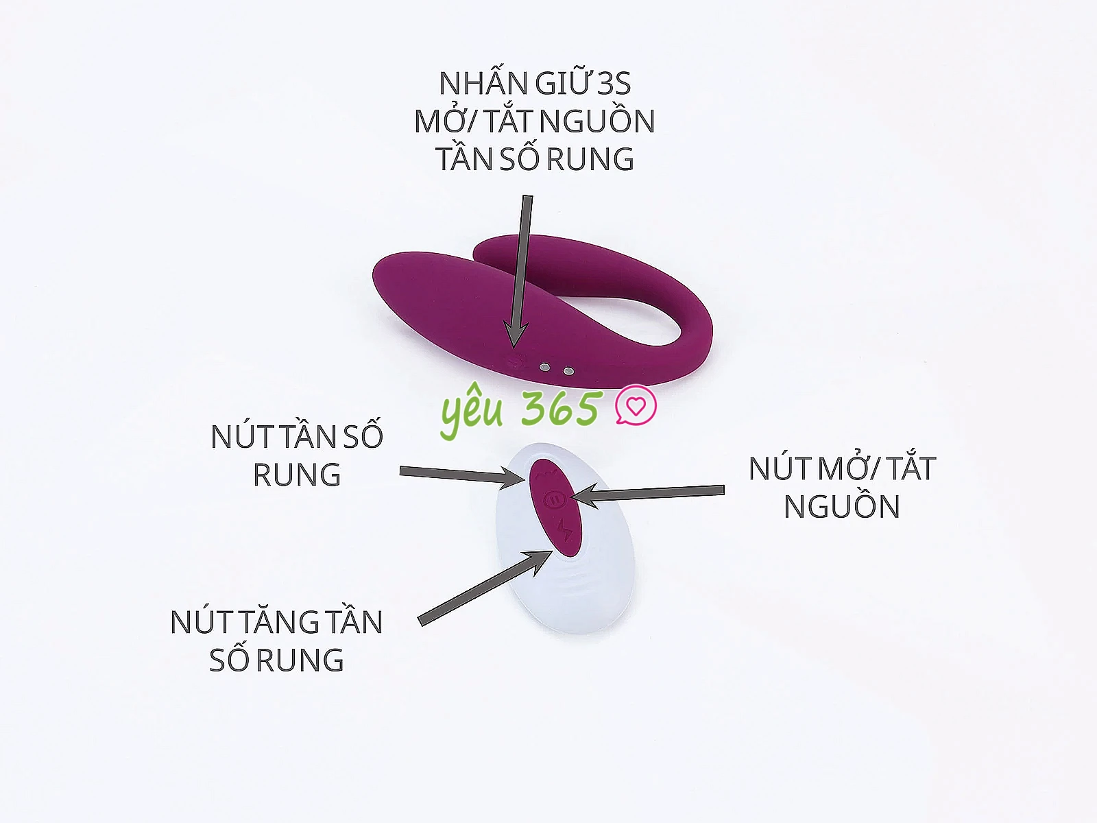 Trứng rung kích hậu Kitty Earthquake pin sạc có điều khiển từ xa