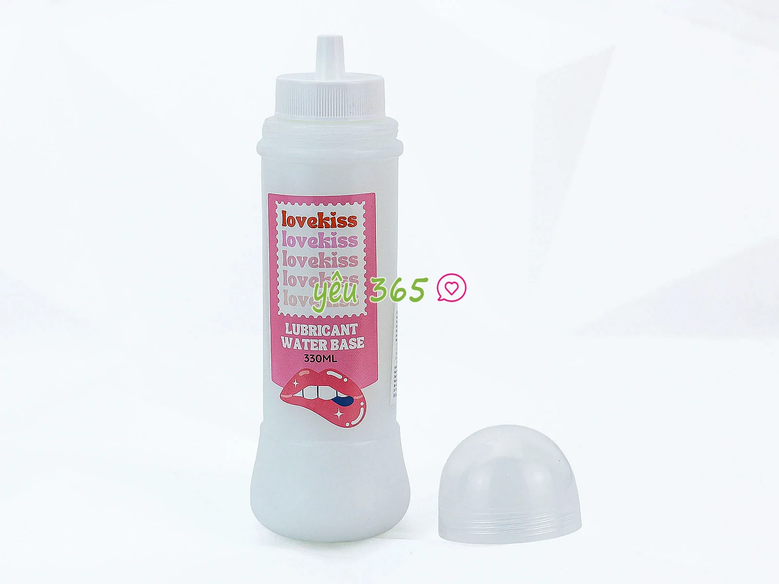 Gel bôi trơn Love Kiss Water Base 330ml gốc nước an toàn, bôi trơn mượt mà
