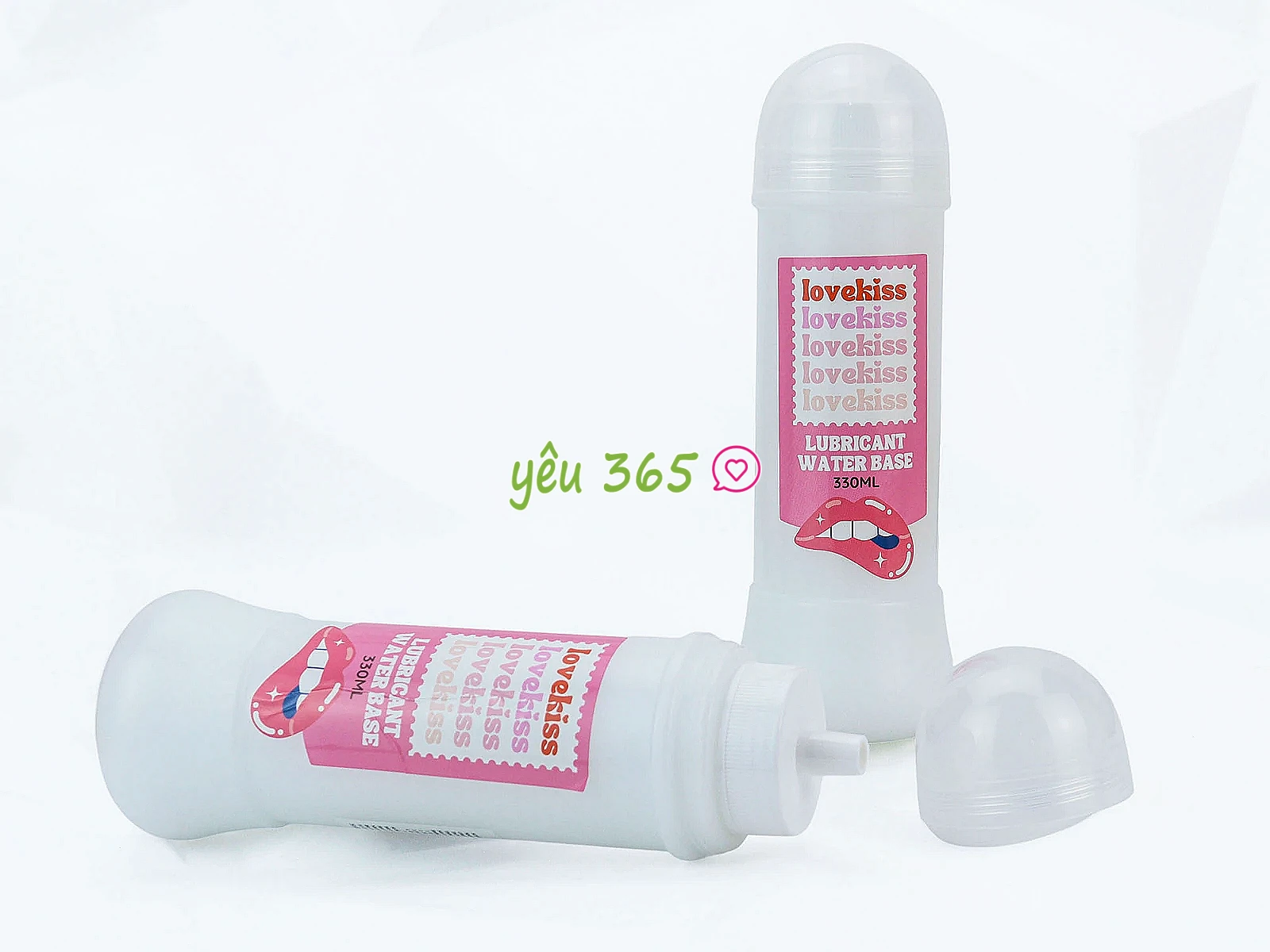Gel bôi trơn Love Kiss Water Base 330ml gốc nước an toàn, bôi trơn mượt mà