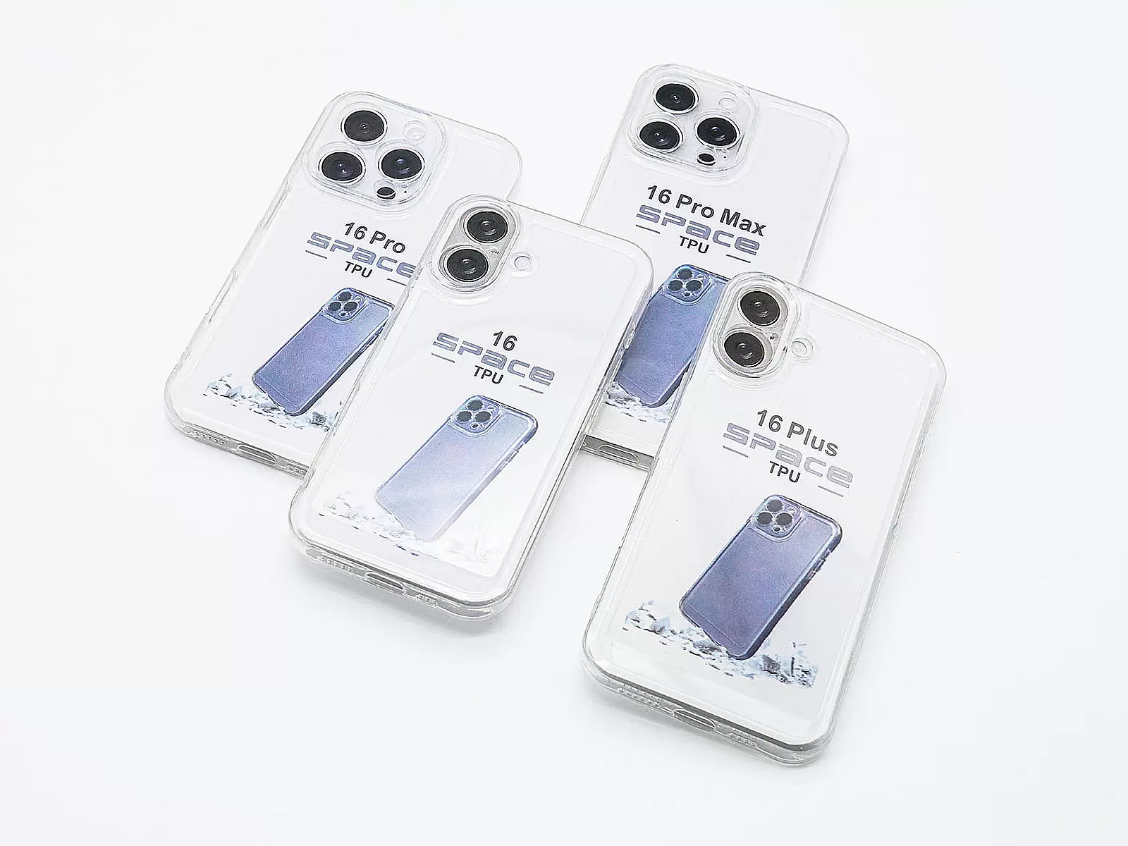 Ốp lưng iPhone 16 Pro Max TPU Space trong suốt