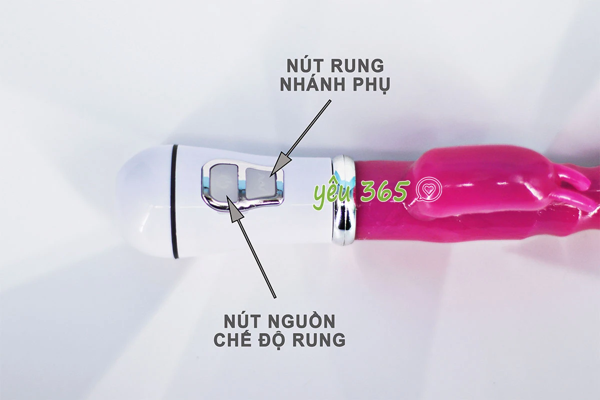 Dương vật giả Vibrator có nhánh pin sạc