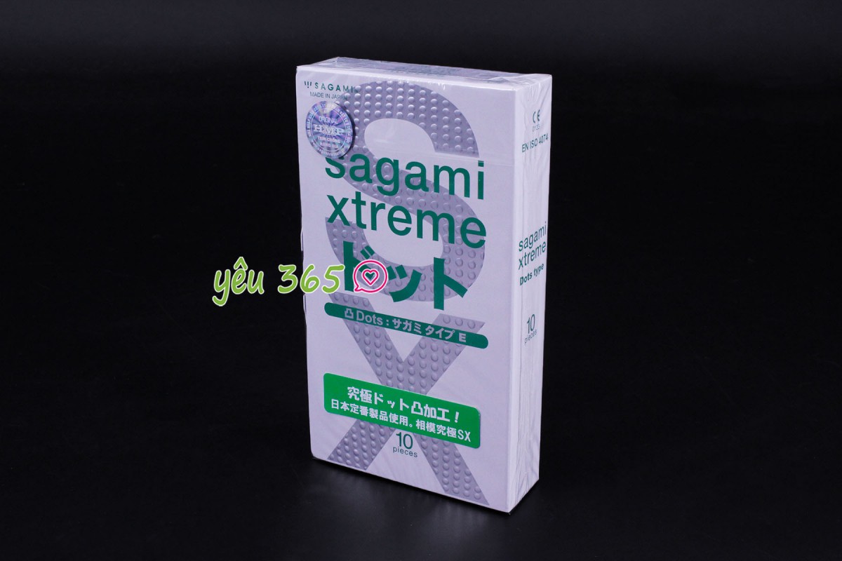 Bao cao su Sagami xtreme hộp 10 bao 2