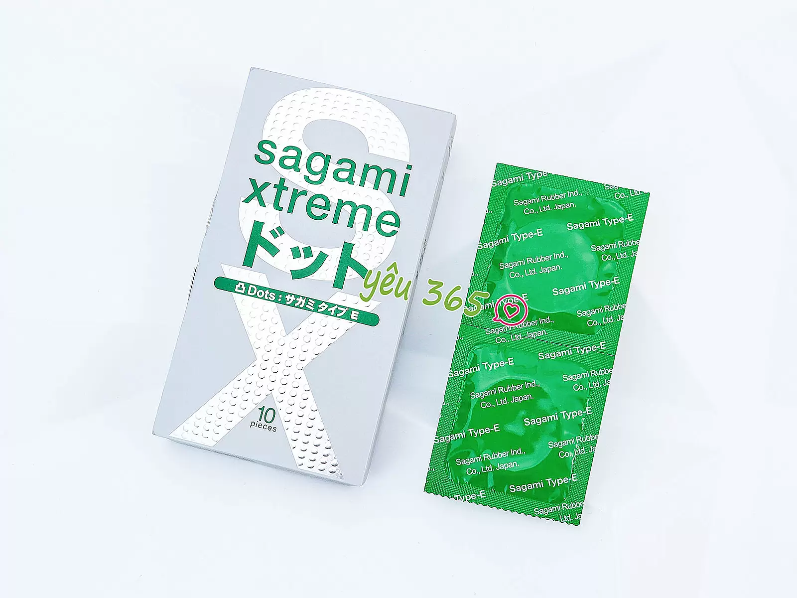 Bao cao su Sagami Xtreme White Nhật Bản 10 bao