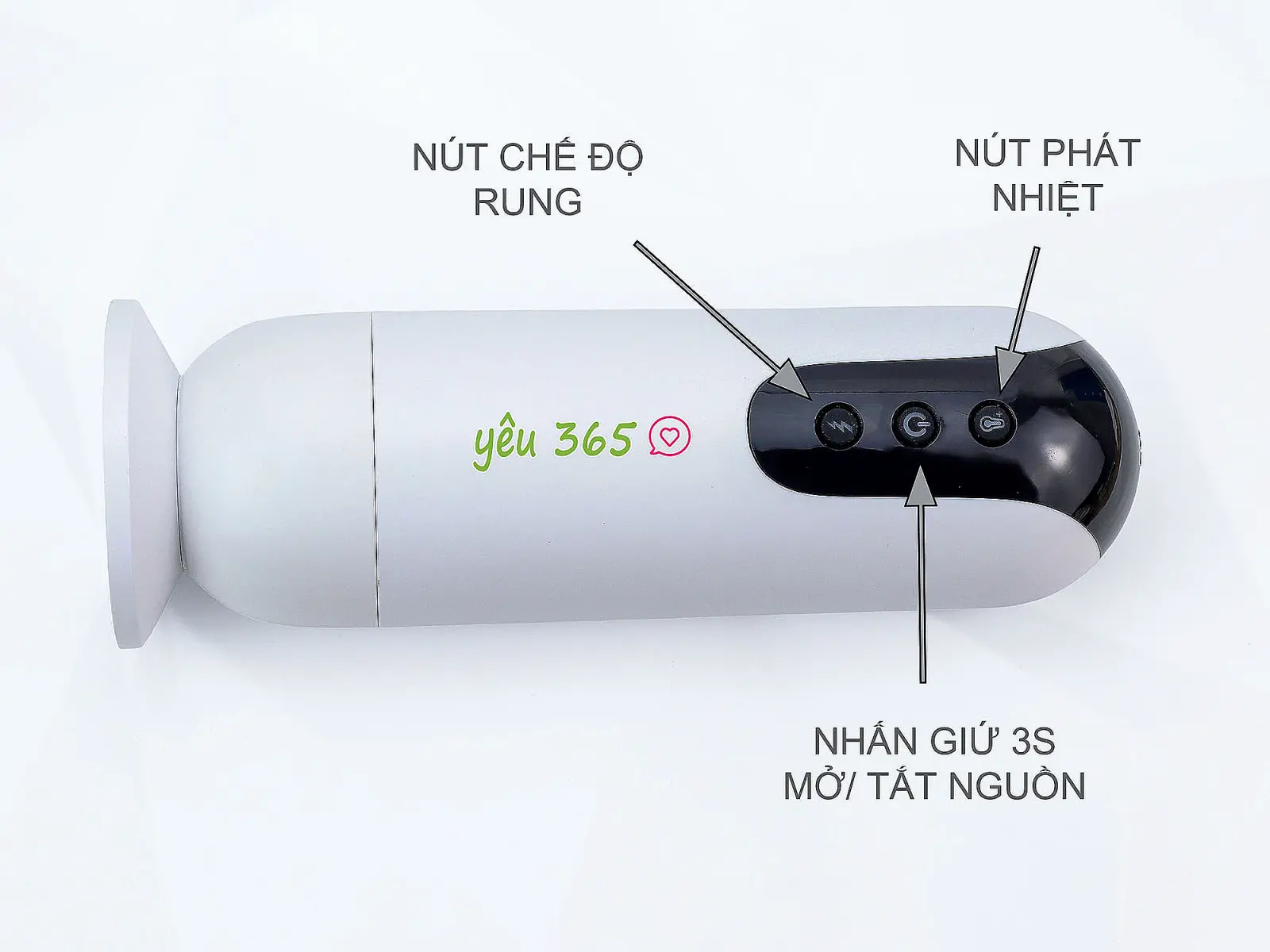 Âm đạo giả XingKong rung phát nhiệt ấm nóng