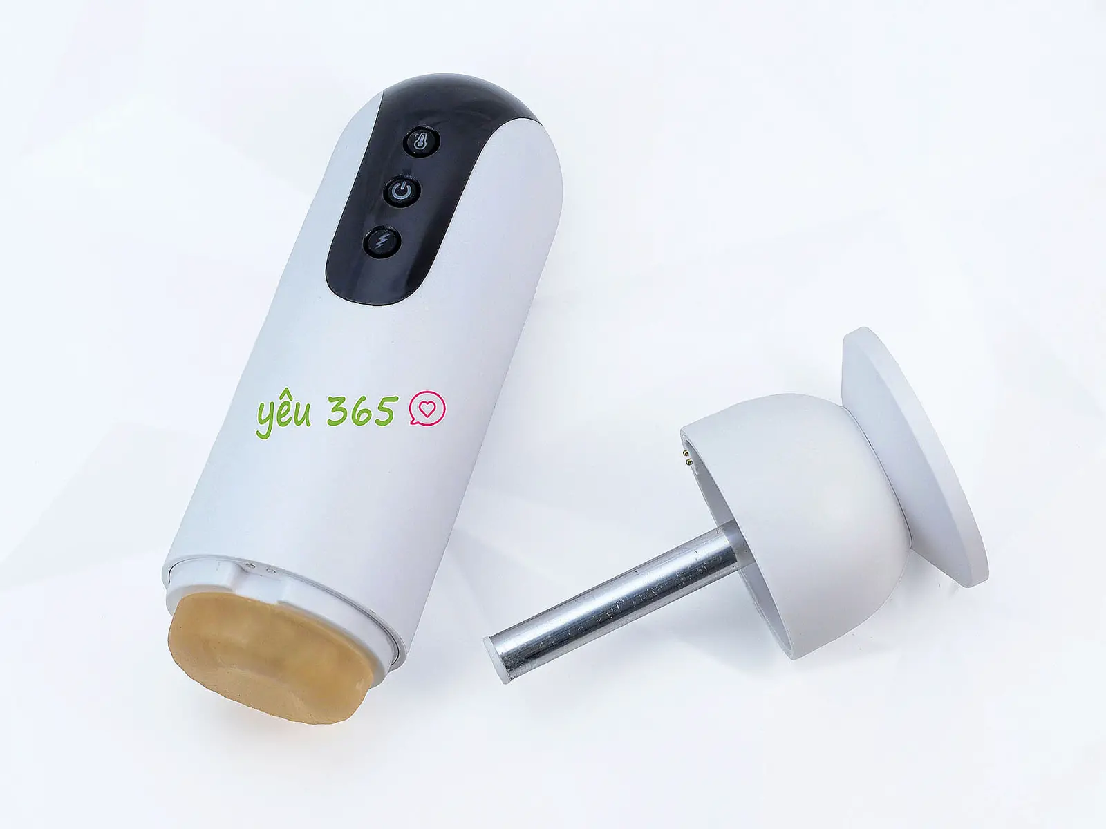 Âm đạo giả XingKong rung phát nhiệt ấm nóng