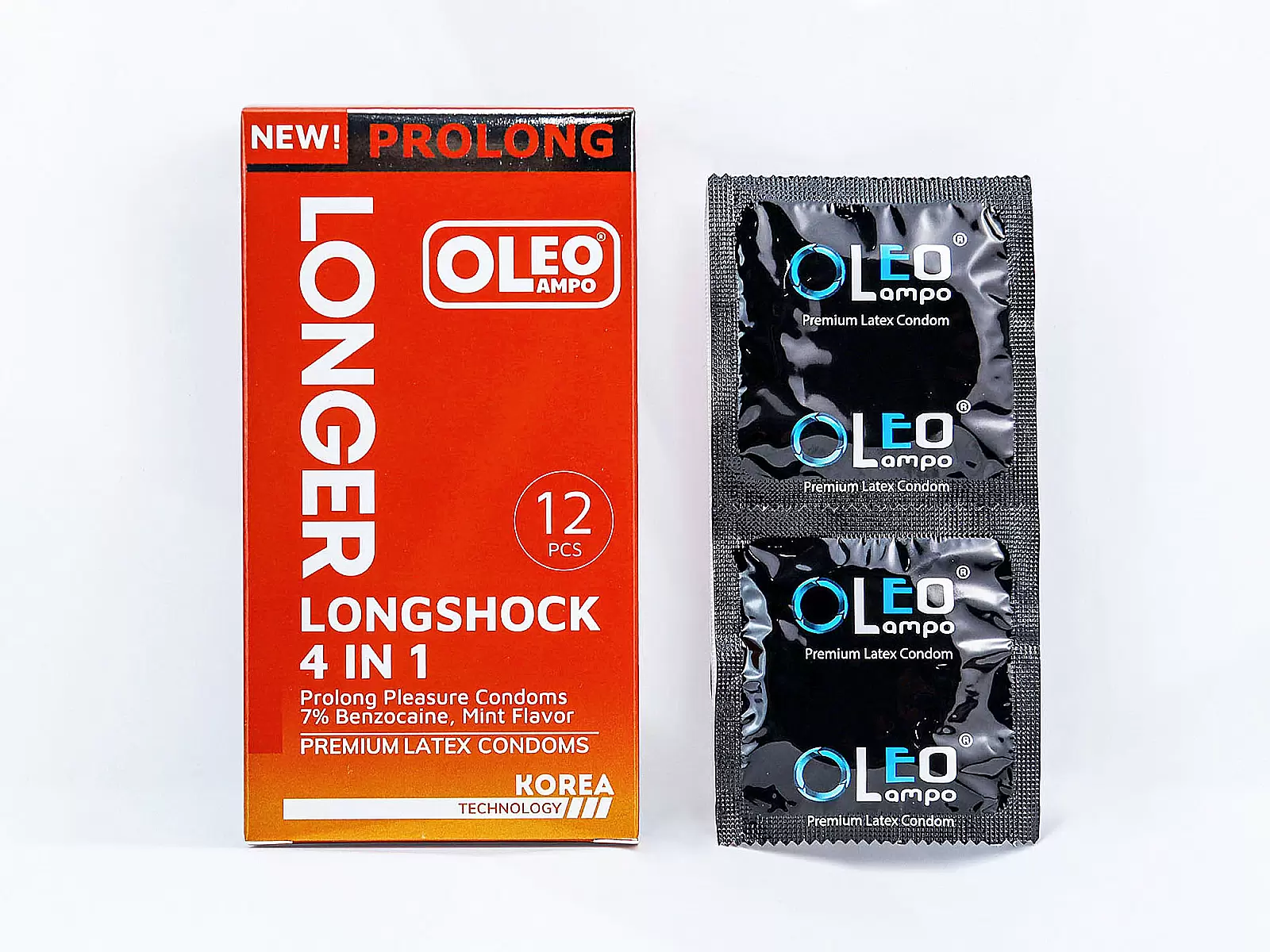 Bao cao su Oleo Longer hộp 12 chiếc kéo dài quan hệ