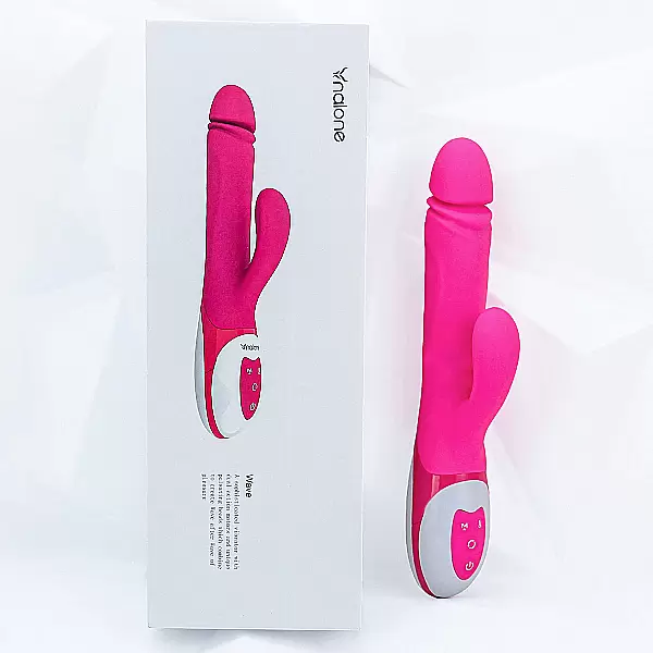 Dương vật giả Nalone Wave cao cấp rung thụt bi xoay làm ấm