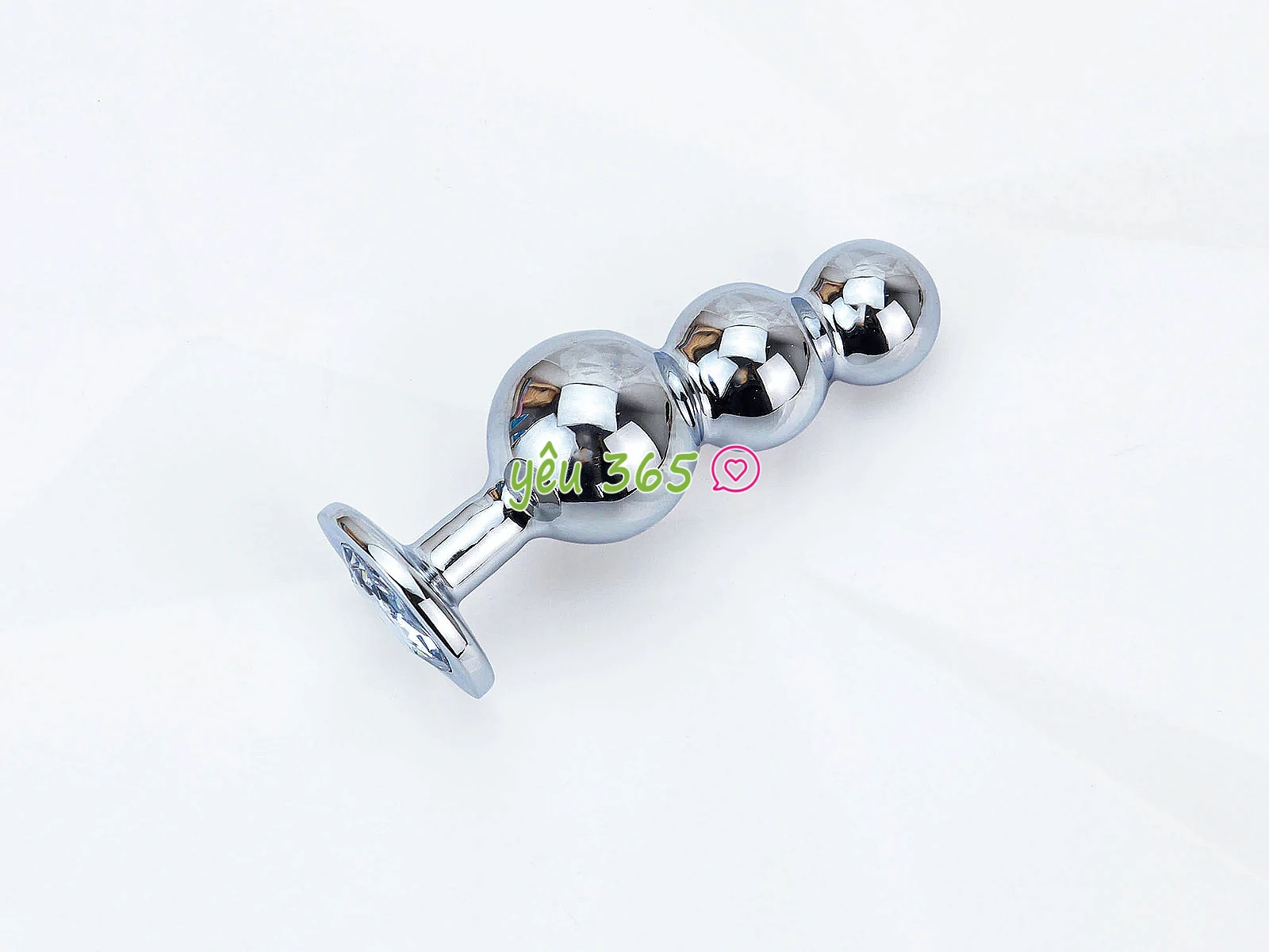 Dụng cụ kích thích hậu môn Inox 3 nấc trãi nghiệm cảm giác mới lạ