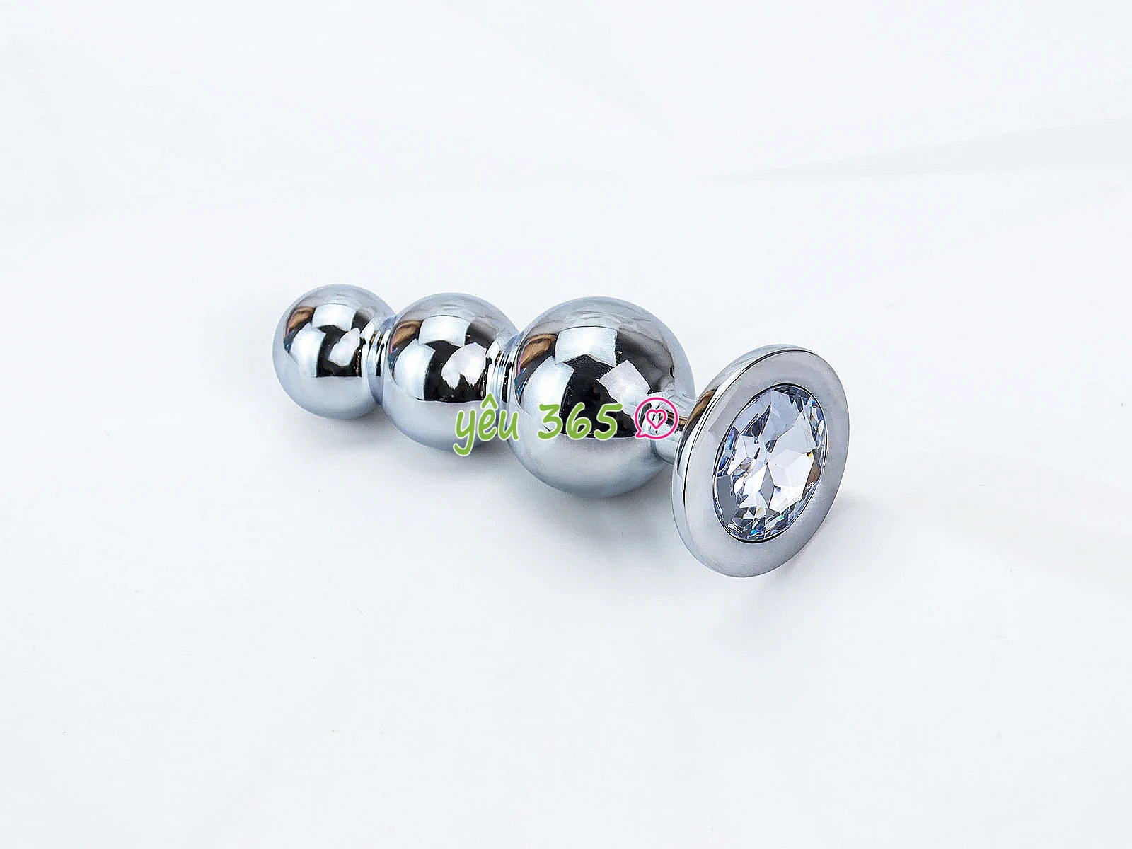 Dụng cụ kích thích hậu môn Inox 3 nấc trãi nghiệm cảm giác mới lạ