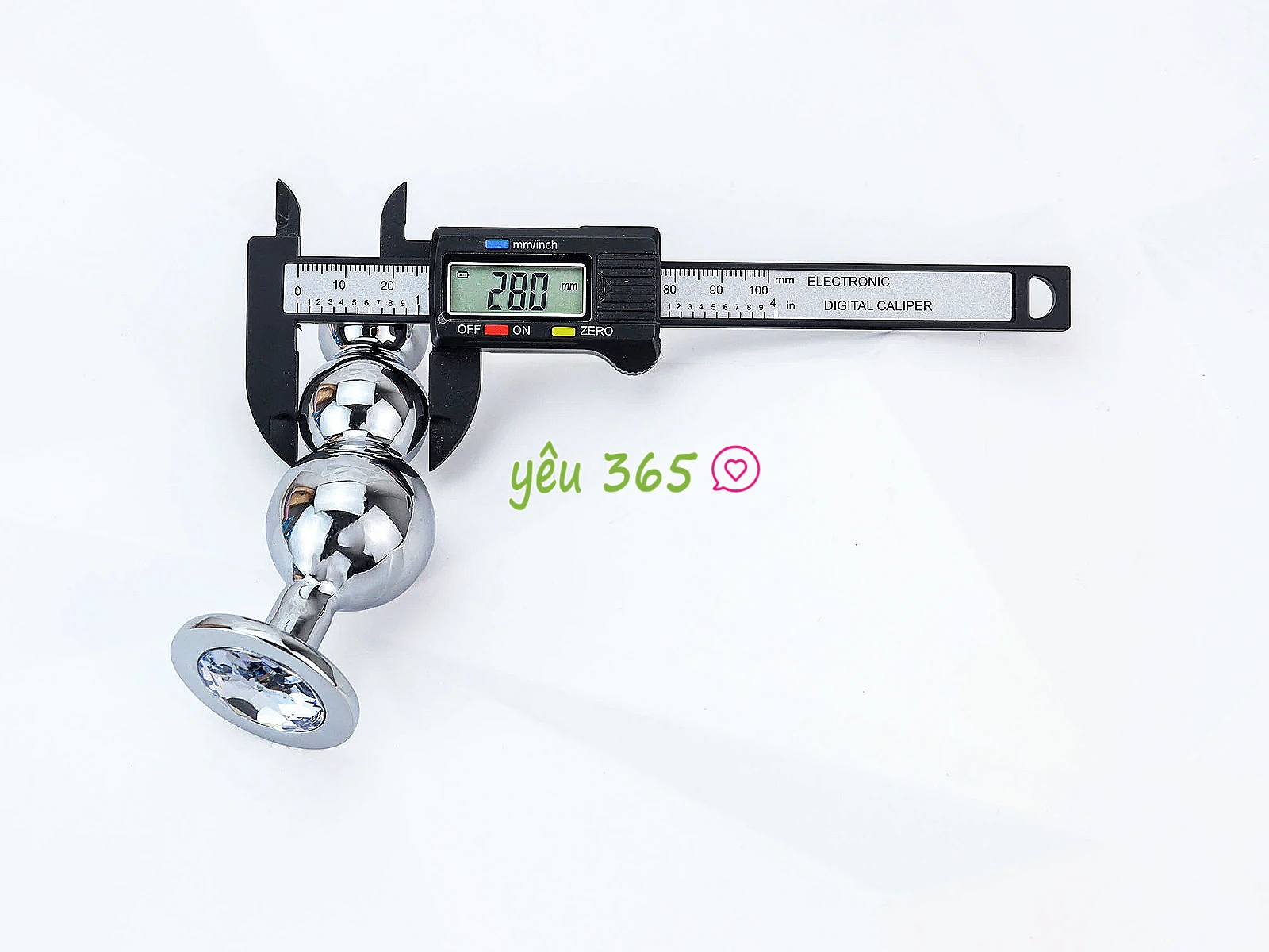 Dụng cụ kích thích hậu môn Inox 3 nấc trãi nghiệm cảm giác mới lạ