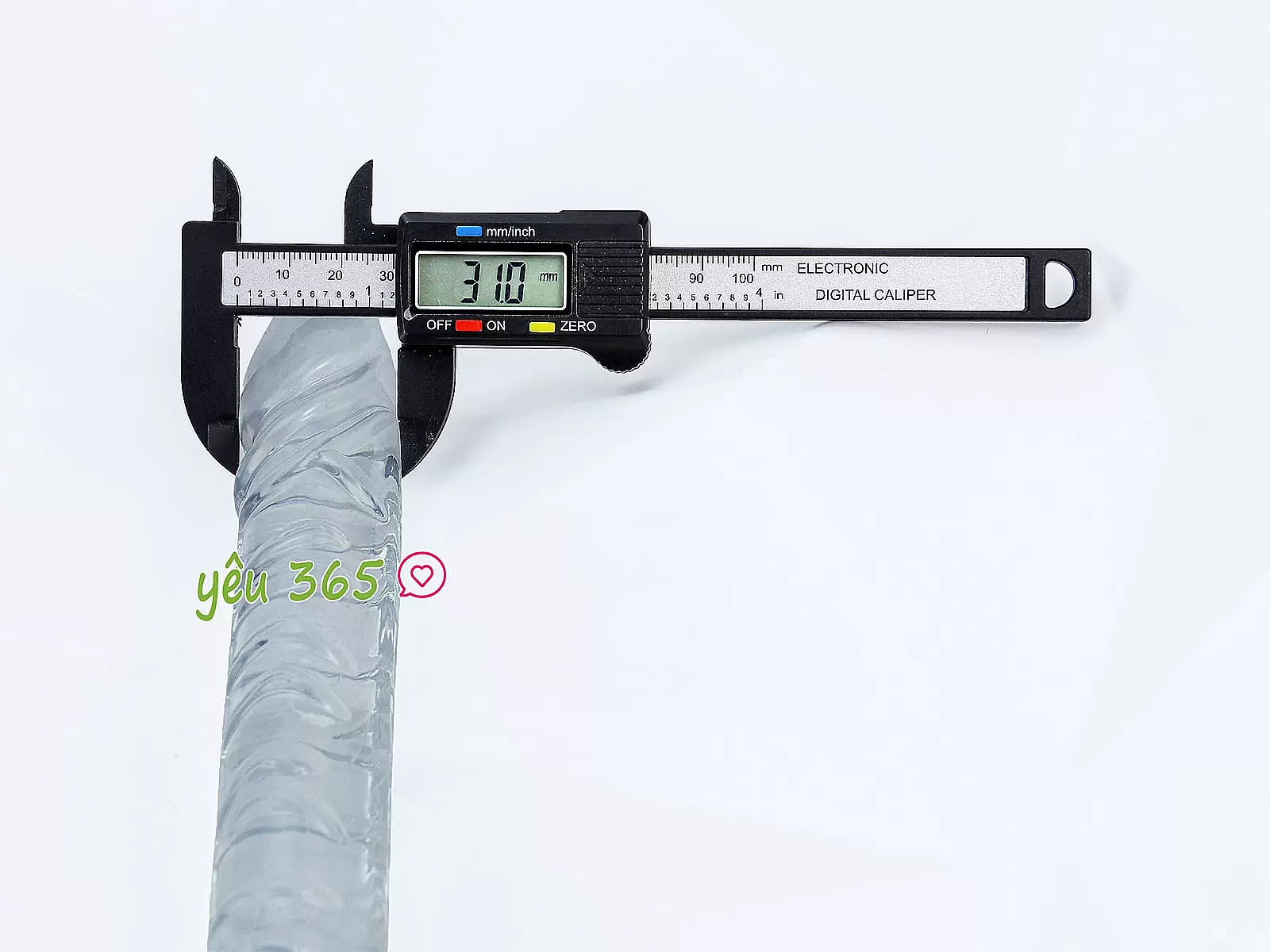 Dương vật giả silicon 2 đầu trong suốt giá rẻ