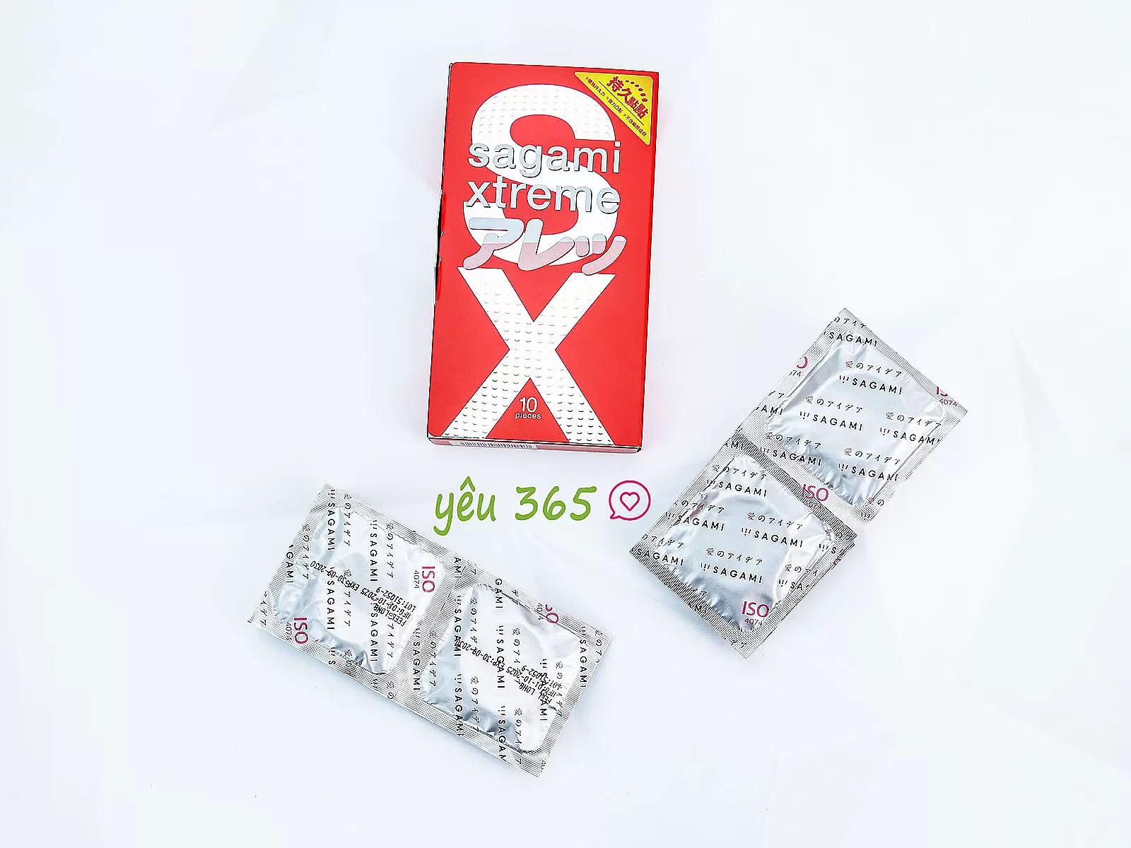 Bao cao su có gai Sagami Xtreme Feel Long 10 bao