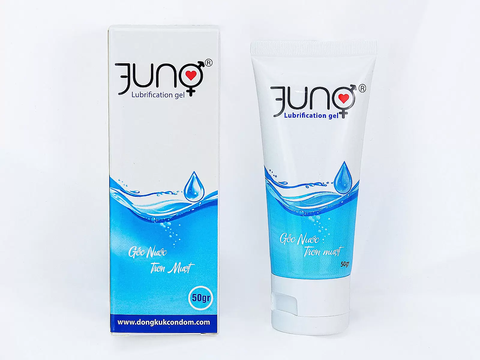 Gel bôi trơn gốc nước JUNO 50gr trơn mượt dịu nhẹ