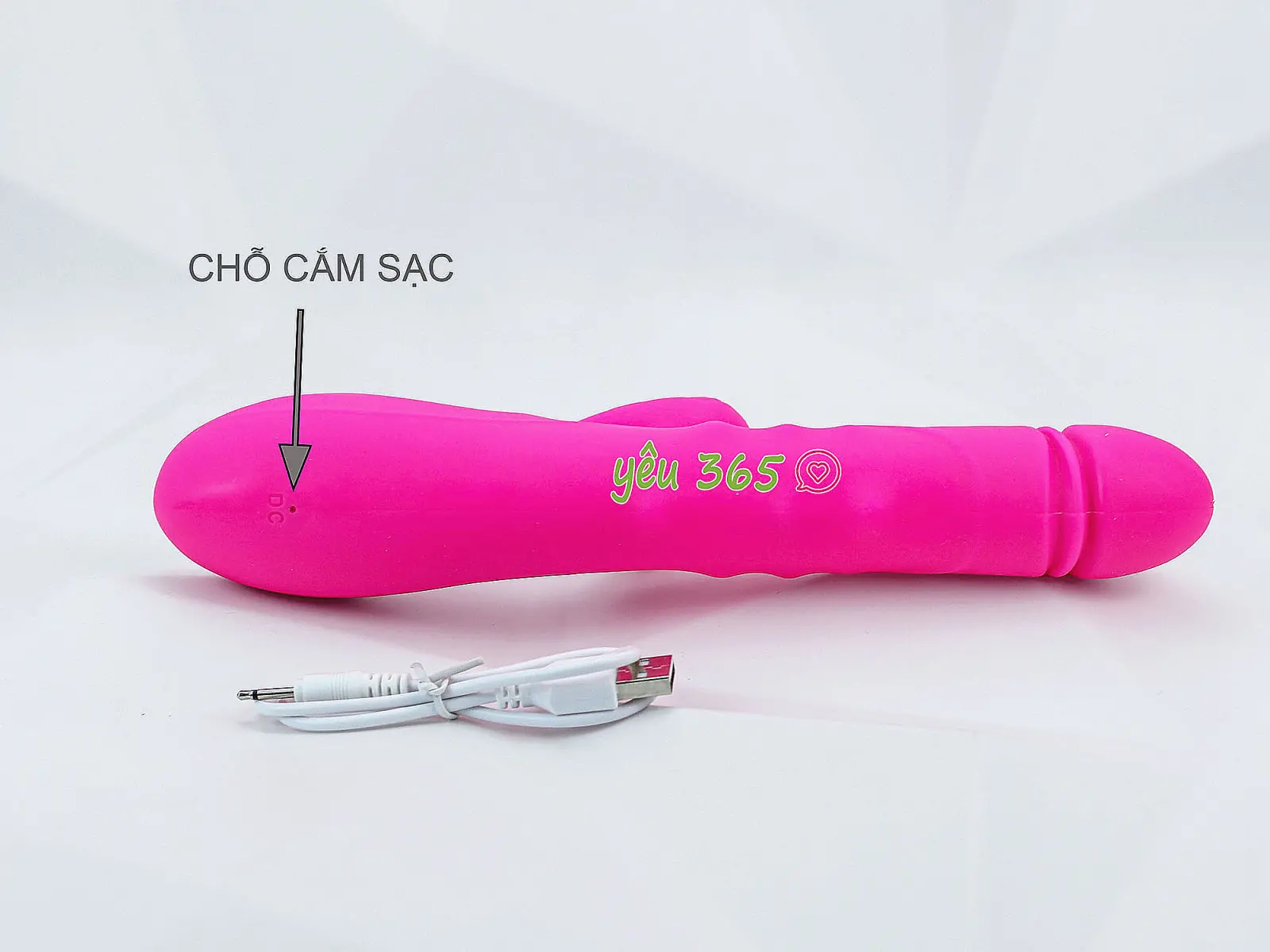 Dương vật giả lưỡi cao cấp Esther bi xoay Rung - Thụt