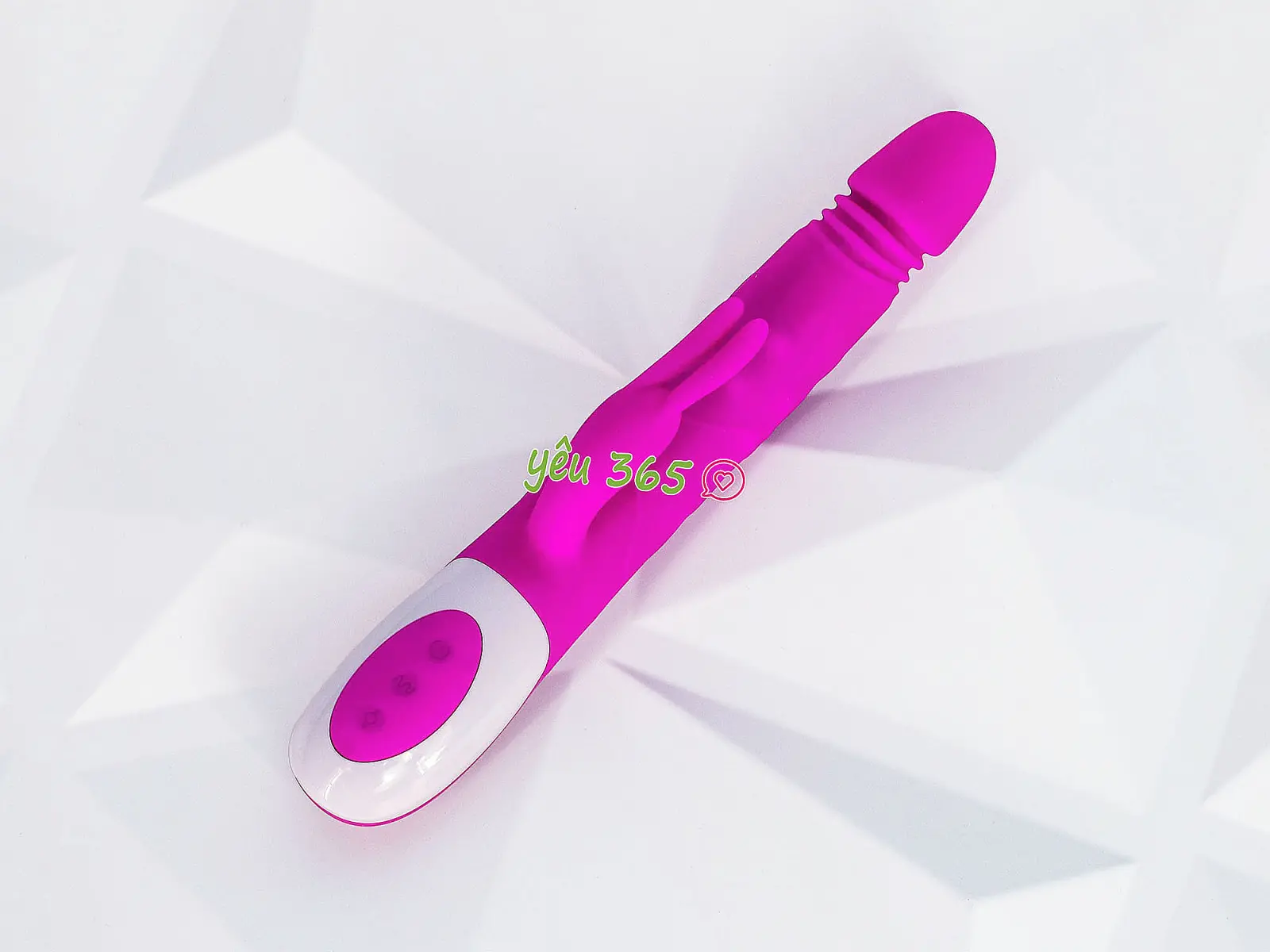 Dương vật giả rung thụt Prettylove Adrian pin sạc