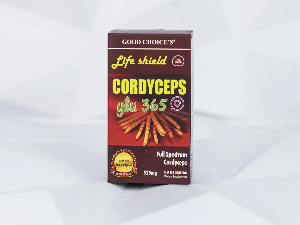 Thực phẩm chức năng đông trùng hạ thảo Cordyceps