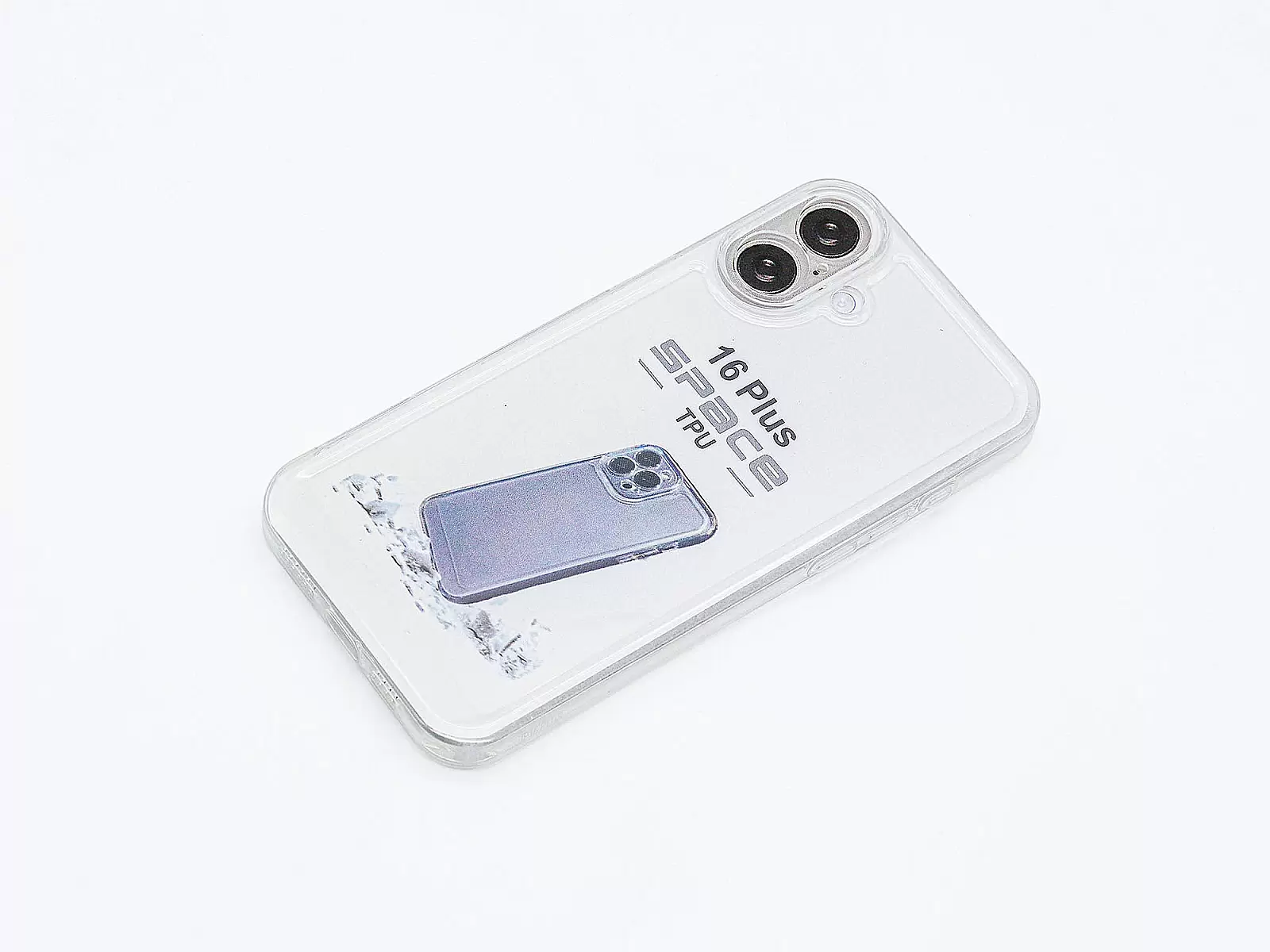 Ốp lưng TPU Space trong suốt cho iPhone 16 Plus