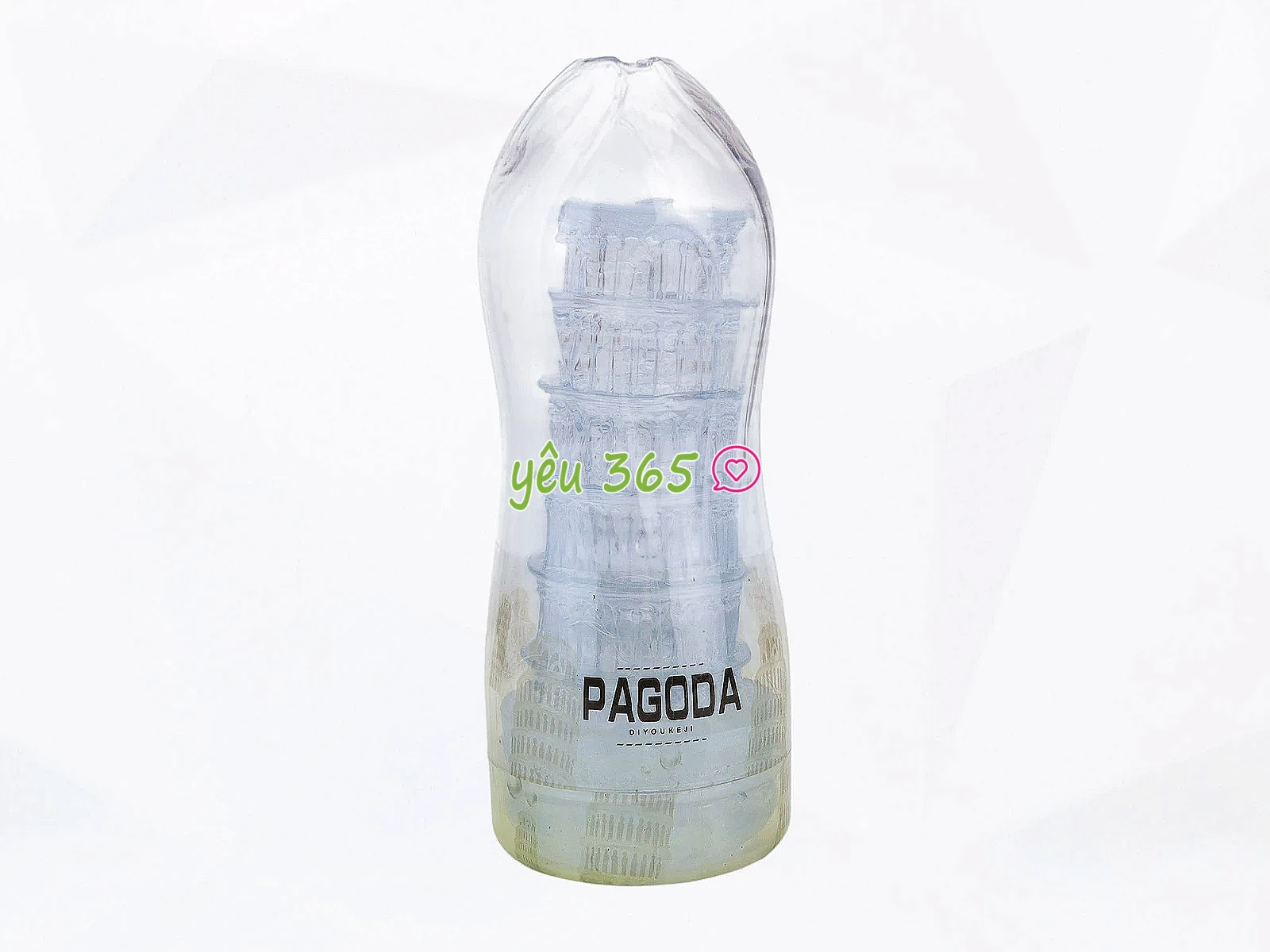 Cúp âm đạo giả Pagoda trong suốt