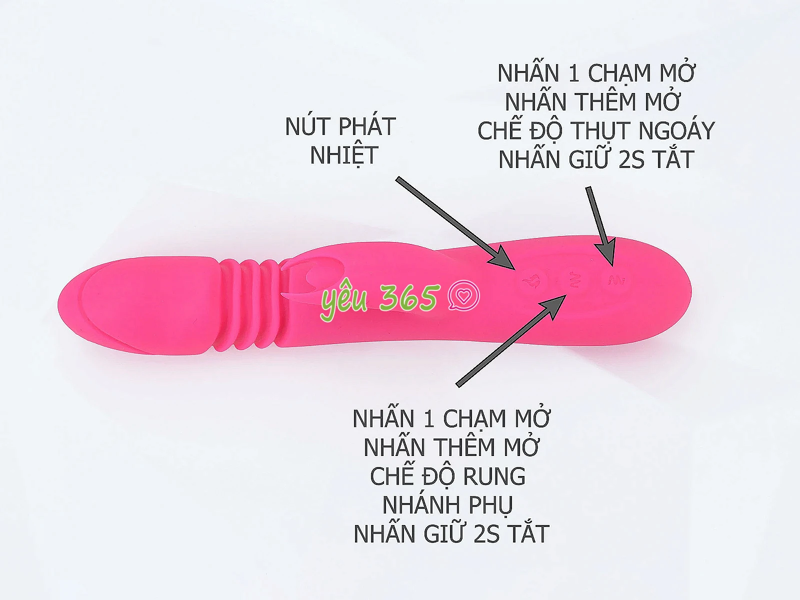Dương vật giả rung thụt tự động Mannuo Ella Vibrating