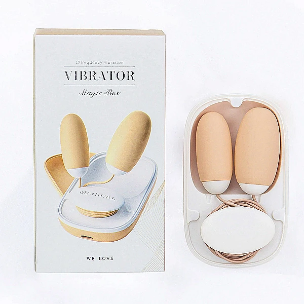 Trứng rung Vibrator Magic Box 2 đầu kích thích kép