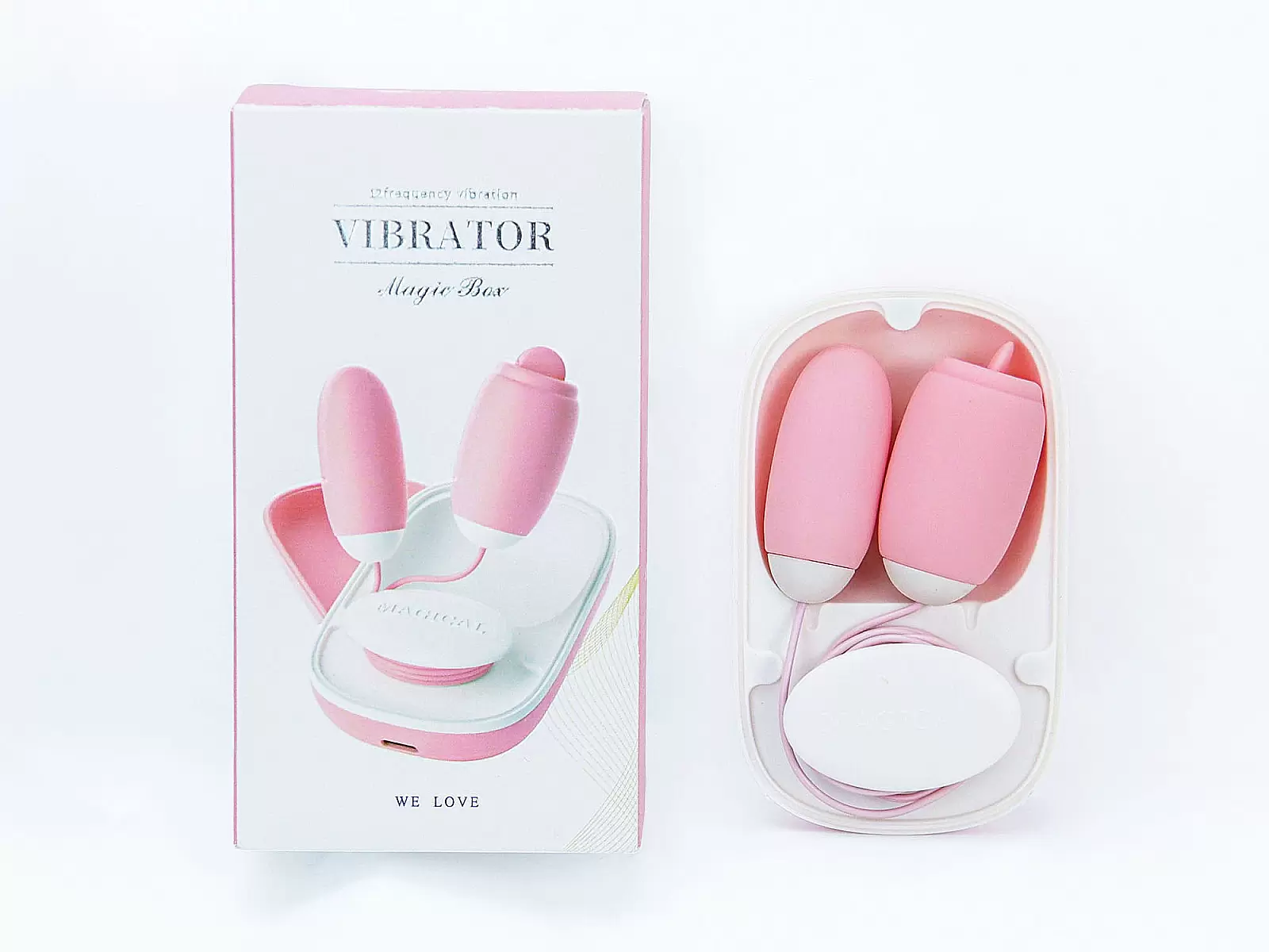 Trứng rung Vibrator Magic Box có lưỡi liếm