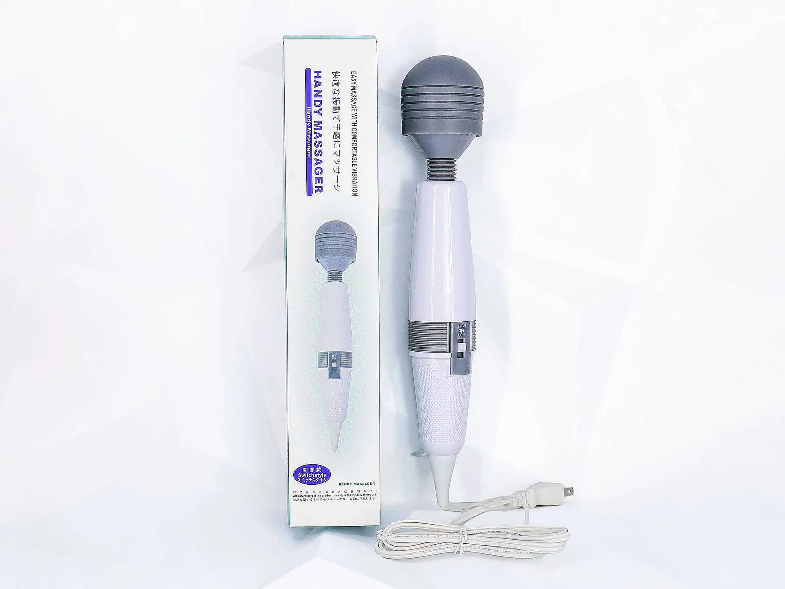 M&aacute;y massage Handy rung cực mạnh cắm điện trực tiếp