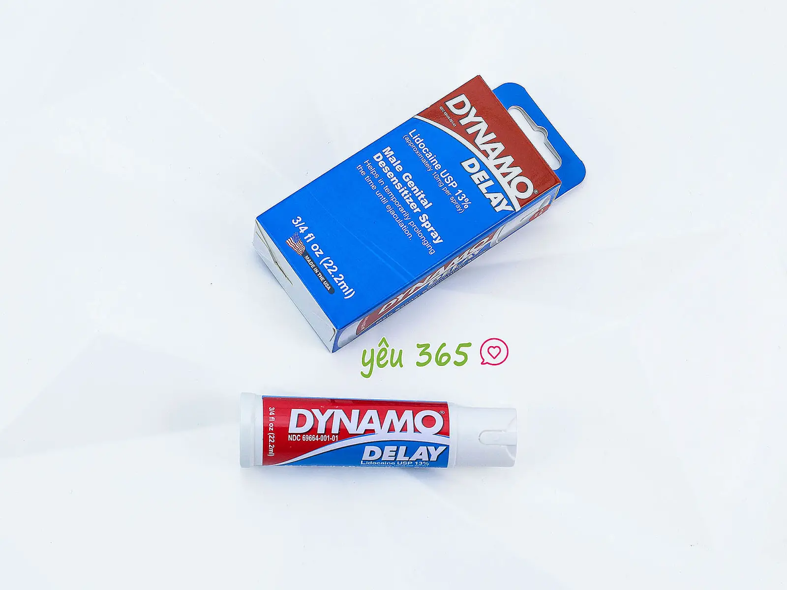 Chai xịt chống xuất tinh sớm Dynamo Delay 22,2ml