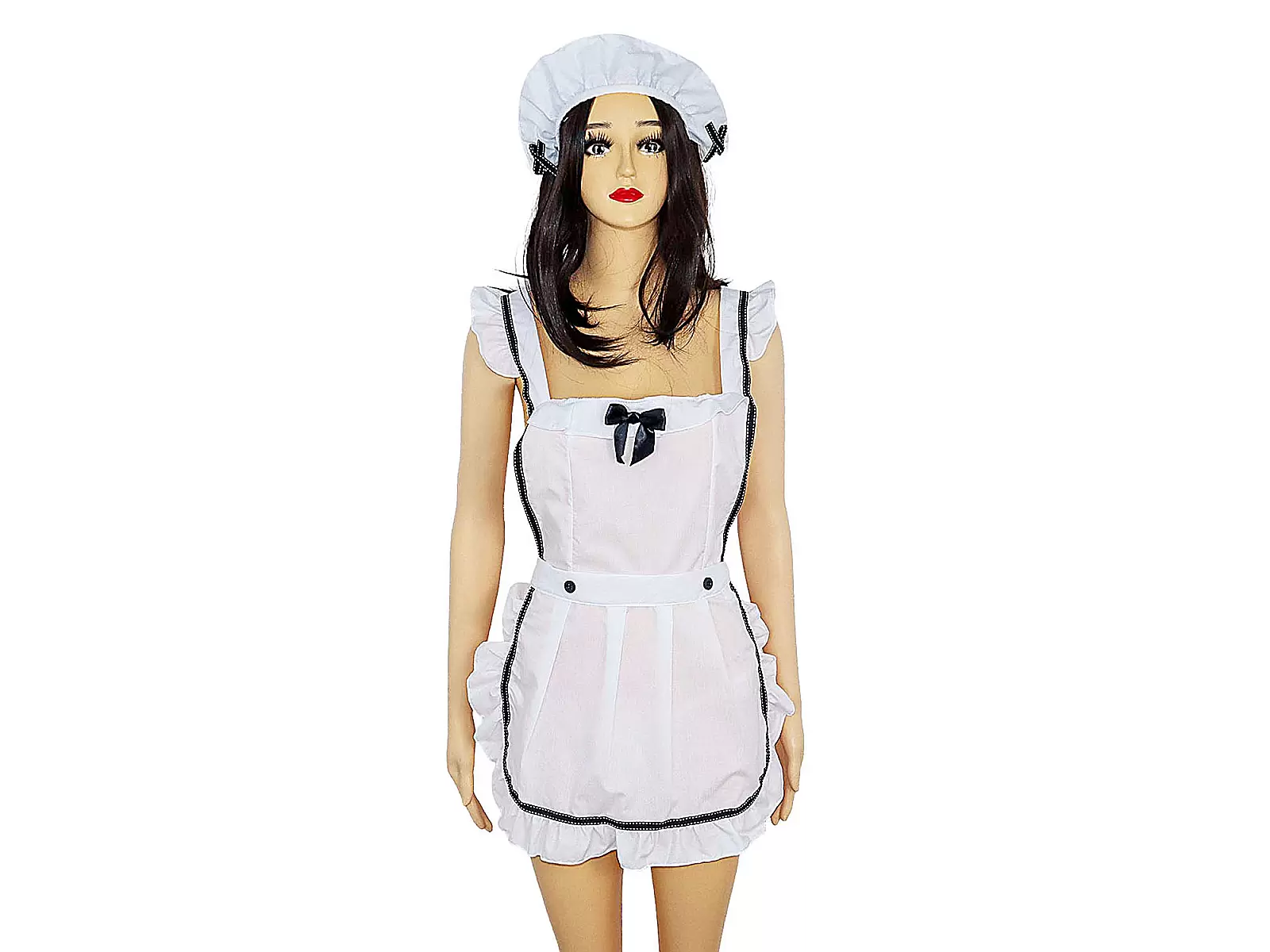 Bộ đồ chơi bạo dâm váy tạp dề quyến rũ