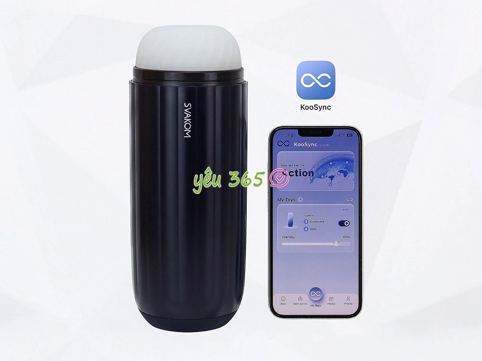 Máy thủ dâm âm đạo giả tự động Svakom Sam Neo 2 Pro phát nhiệt kết nối điều khiển toàn quốc
