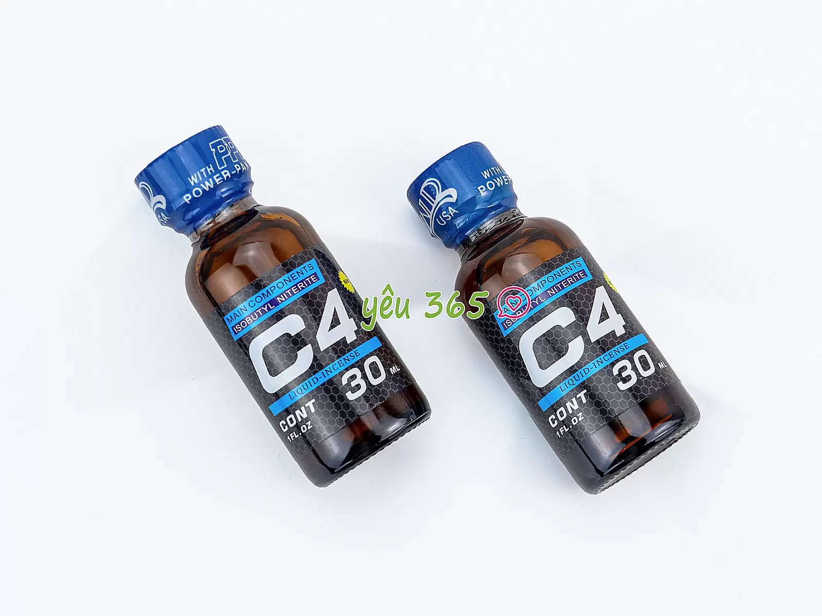 Chai hít C4 Liquid Incensen 30ml kích thích tăng hưng phấn