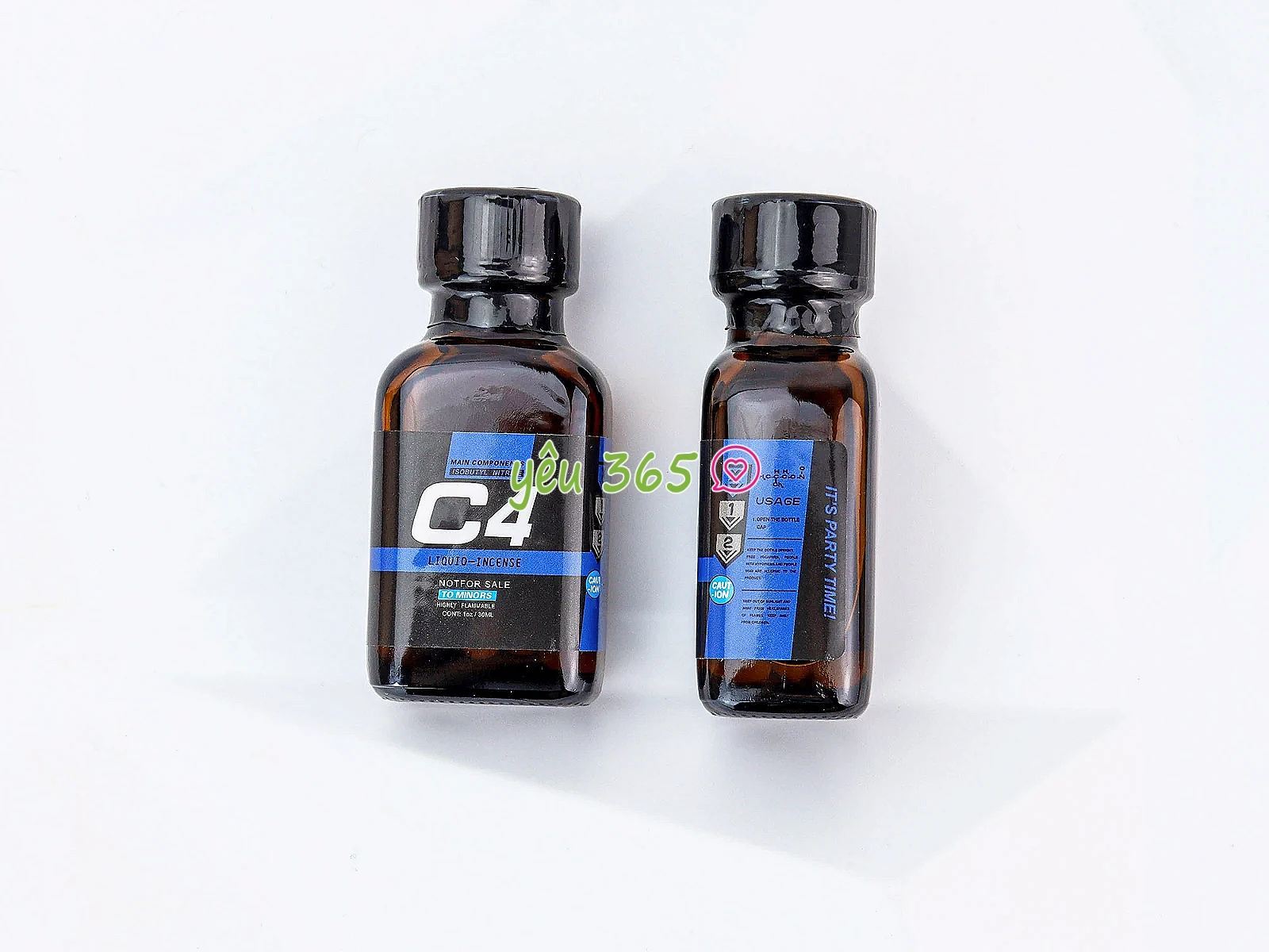Chai hít C4 Liquid Incensen 30ml kích thích tăng hưng phấn