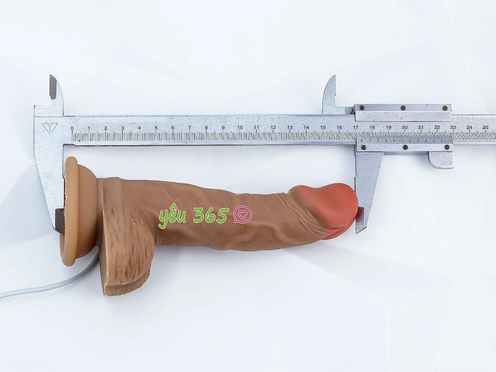 Dương vật giả có đế rung ngoáy phát nhiệt Simulation Dildo