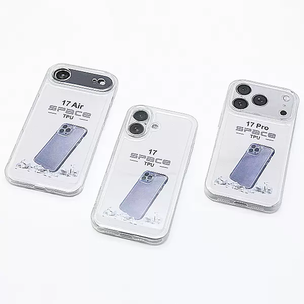Ốp lưng TPU Space trong suốt dành cho iPhone 17 Air