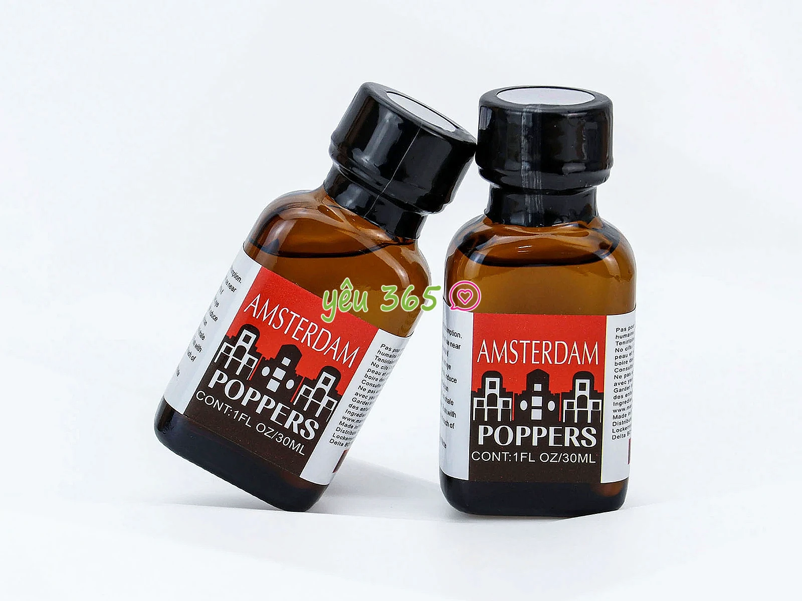 Chai hít Gold Label Amsterdam 30ml tăng khoái cảm