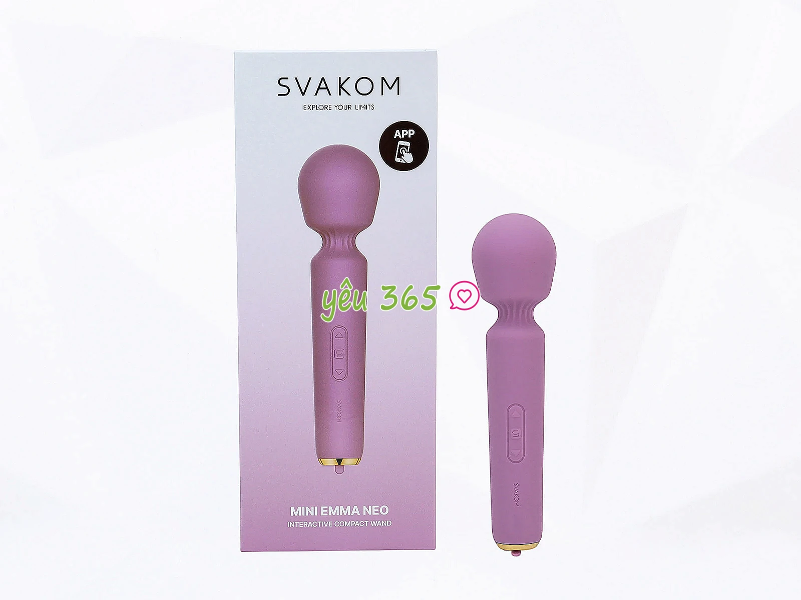 Máy massage điểm G Svakom Mini Emma Neo kết nối Smartphone