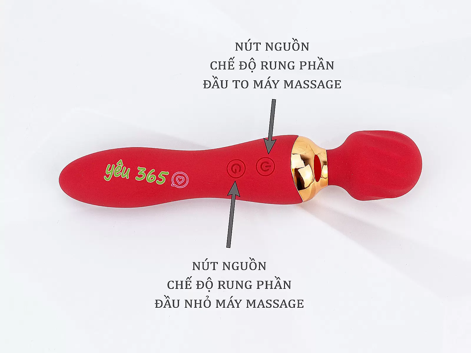 Máy massage điểm G rung kích thích hai đầu