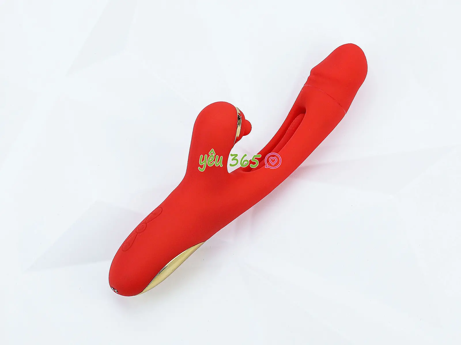 Máy massage lưỡi liếm đa năng có nhánh pin sạc