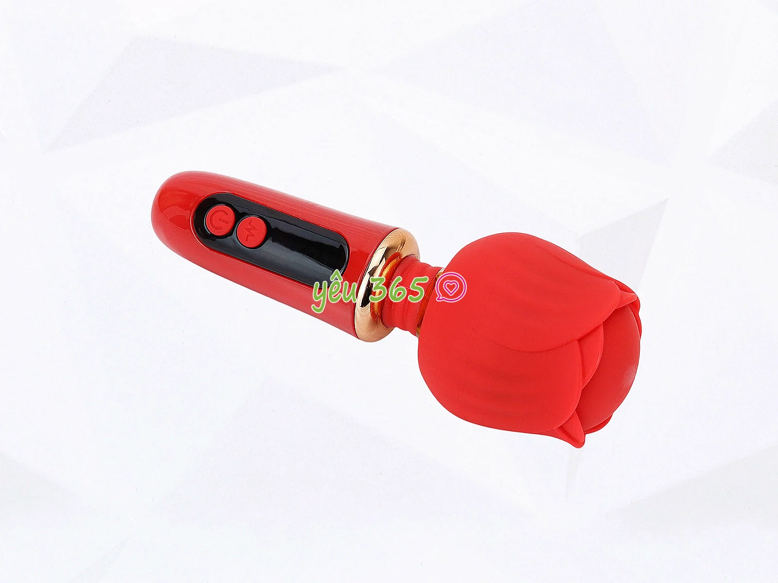 Máy massage điểm G nhánh hoa hồng đỏ