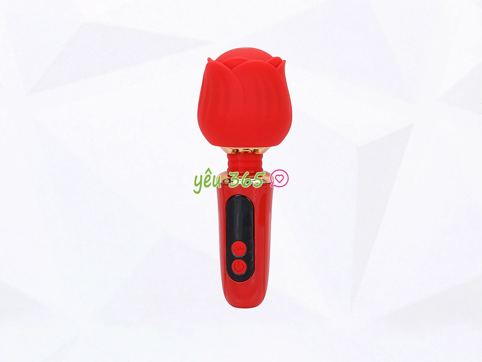 Máy massage điểm G nhánh hoa hồng đỏ