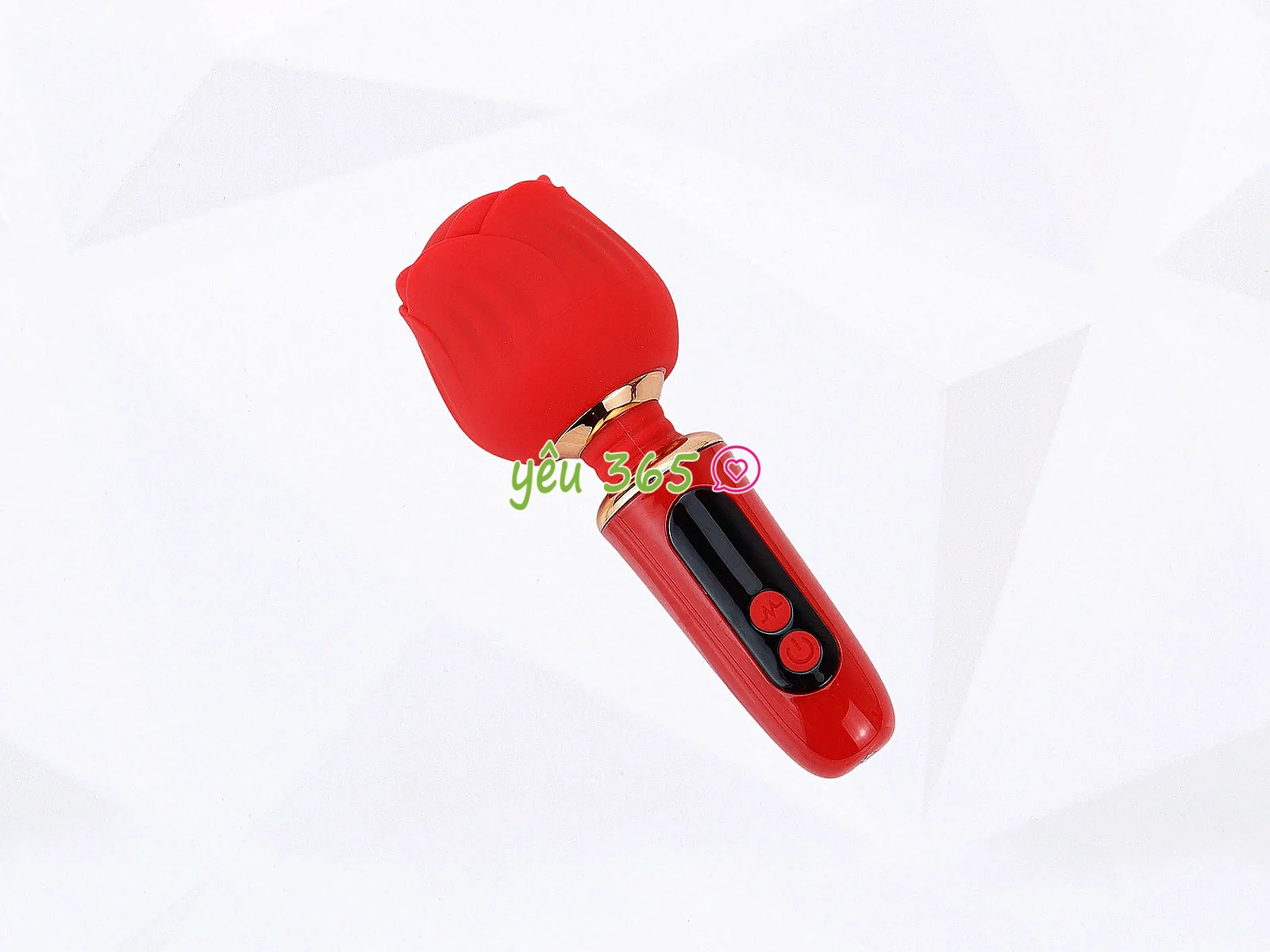 Máy massage điểm G nhánh hoa hồng đỏ