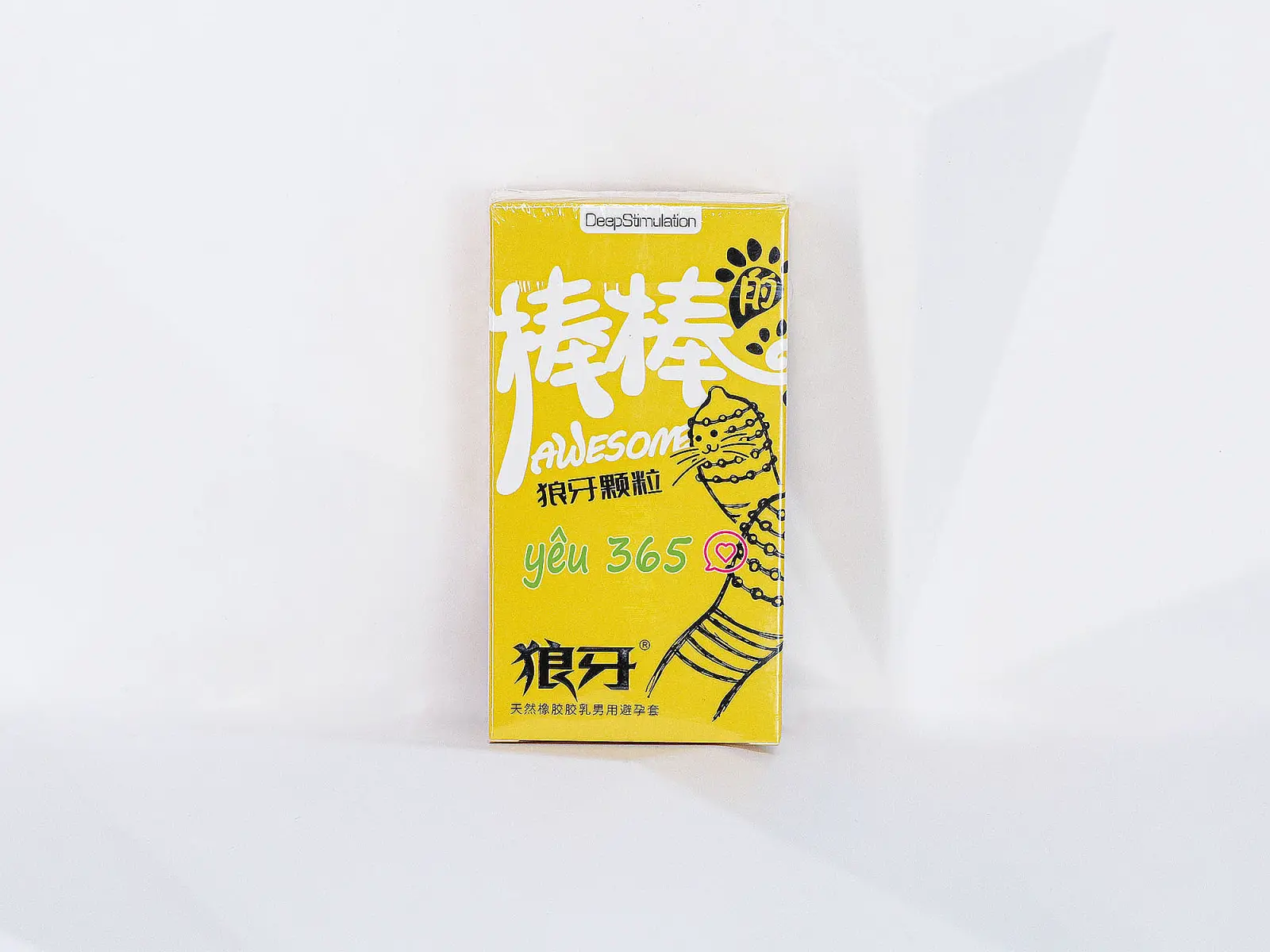 Bao cao su Lang Nha Awesome hạt nổi kích thích nhạy cảm
