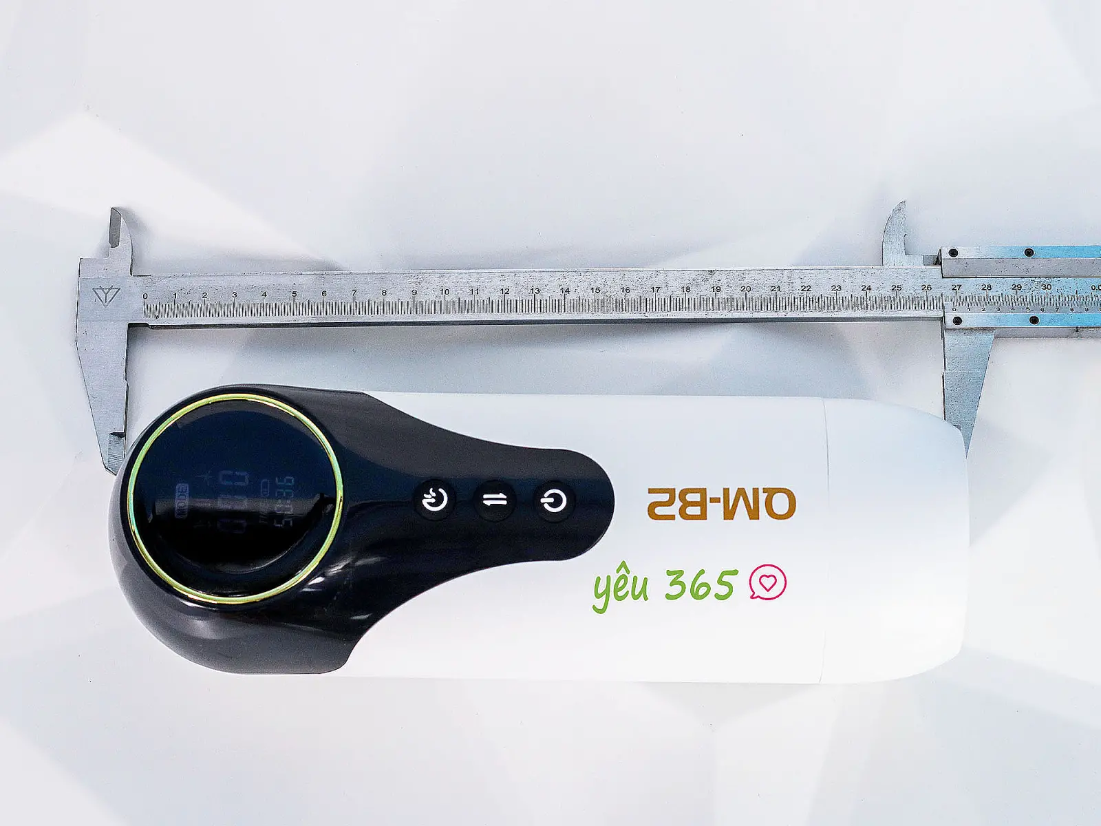 Máy thủ dâm QM-B2 rung, co bóp, sưởi ấm pin sạc