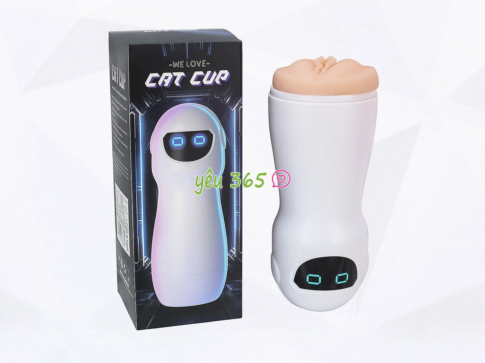 Âm đạo giả CAT CUP không rung giải toả nhu cầu nhanh chóng